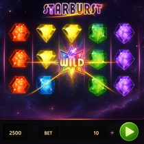 WeissBet - Starburst Slot Game - Online Casino